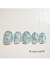 アトリエネイルウニコ (atelier nail unico)/きらきらとお花