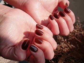 ネイルスミス 高松店(Nailsmith)/抜け感ブラウン