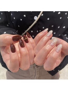 ビューティマーケット アングゥ(BEAUTY MARKET ungu)/秋ネイル