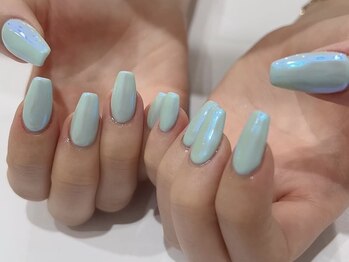 ブルー(BLUE)/simple ¥10,000