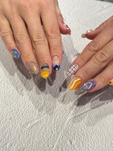 ノーバディ(Nobody)/カラフルネイル.*