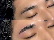 スー 千種 今池(Suu.)/メンズ眉毛ワックス+パーマ