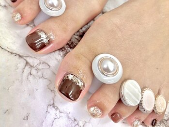 はあとねいる 橿原店の写真/おしゃれは足元から＊カラーの種類が豊富＆カラー変更OKで￥4400!鮮やかなネイルで気分UP♪