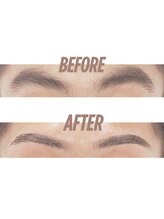 眉毛の王様 錦糸町店/ビフォーアフタ―　錦糸町/東京