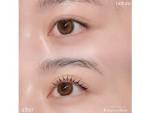 KIREI SHARE by princess rose マツエク/まつげパーマ/眉毛/メンズ/脱毛/フェイシャルの雰囲気(まつげパーマは束間仕上げも選べます◎)