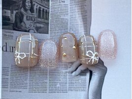 12月ネイルデザイン☆華やか