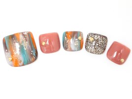 【再来】デザインネイル￥12980