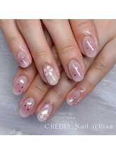 クレヴィア(CREBIA)/持ち込みデザイン　チークネイル