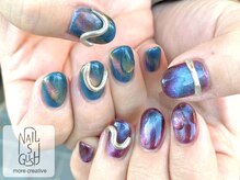 ネイルズガッシュ 蒲田東口店(NAILsGUSH)/ニュアンス/キラキラ/ミラー