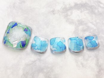 ネイルサロン ウィル 恵比寿(will)/フット定額シンプルアート