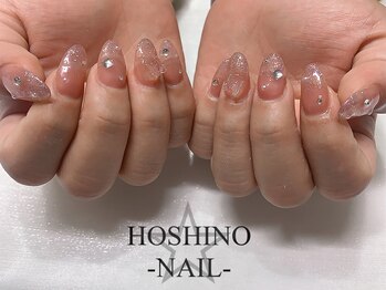 ホシノネイル(HOSHINO NAIL)/ラメグラデーション