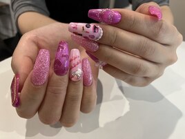 Barbieネイルデザイン