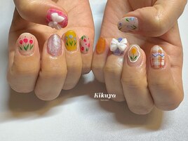 春ネイル