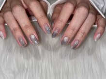 シェルネイル(SHELL NAIL)/ニュアンス/ラメ/staff:kumagai