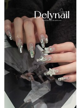 デリーネイル(Dely_nail)/未来感溢れるサイバーネイル