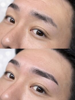 メンズ眉毛専門 Gem 広島並木通り【眉毛｜アイブロウ｜メンズ｜広島】の写真/【広島/眉毛/メンズ】第一印象は眉毛で変わる！20代メンズに人気のアイブロウ専門サロン◎