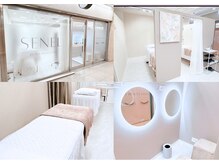 まつげパーマ/まつエク/アイブロウ eye salon Lumivie 天王寺店【6/6 OPEN(予定)】の雰囲気(ベージュとホワイトとゴールドを基調とした内装がオシャレ♪)