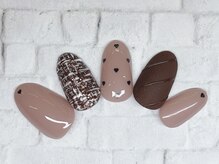 アルセア 上野御徒町店(Alcea)/バレンタイン　チョコネイル