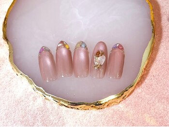 プティネイル(Puti Nail)の写真/【初回オフ無料/何度でも同価格】エレガントコース¥8000★迷ってしまうほど豊富なデザインは400種類以上♪