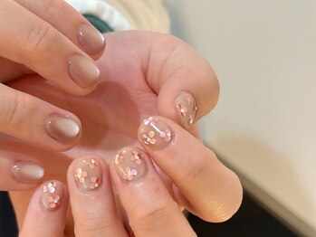 ガレージネイル(GARAGE Nail)/ホログラムフラワー