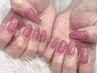 【オフィスネイルにも♪】定番★ちゅるんワンカラー60分 ¥4900→¥4400