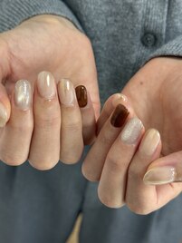 秋のやわらかニュアンスアート