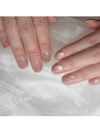 マグネット×ピンクグラデ