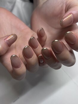 ブルーデイジー 栄本店(Blue daisy)/上品ミラーフレンチ