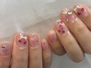 さくらんぼネイル