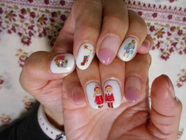 クリスマスネイル