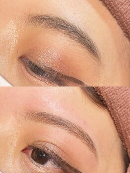ジアン(GIEN)の写真/＊美眉アイブロウWAX脱毛(お仕上げメイク付き)¥4400＊眉周りの毛をキレイに処理して、垢ぬけた印象に◎
