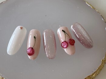 ネイルサロンアンドスクール ブロッサ(BLOSSA)/ワンカラー定額コース¥7700