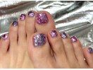 Footホログラムネイル￥8000