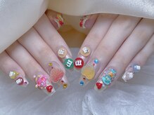 ネイルプリンセス(Nail Princess)/カラフルキャラクターネイル