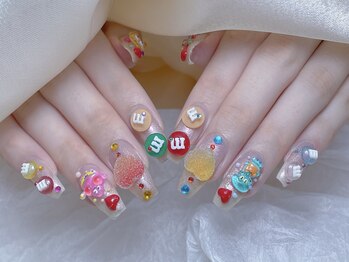 ネイルプリンセス(Nail Princess)/カラフルキャラクターネイル
