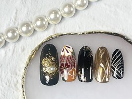 成人式ネイル　【岡山】