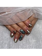 アゲート(Agate)/クリスマスネイル