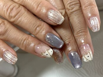 梅雨ネイル