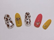 ネイルサロン ネイルクク 桑名駅前店(Nail KUKU)/ヒョウ柄！！