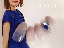 アグニークリッシェ(Agunik Riche)/【ビジューネイル】