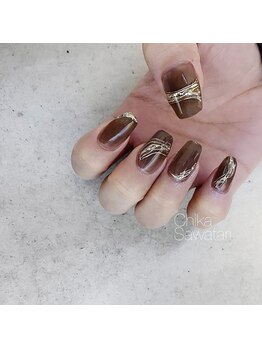 ノエム ネイルサロン(NOEM)/ミラーアート