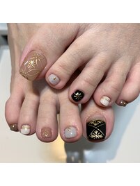 シックなフットデザイン♪