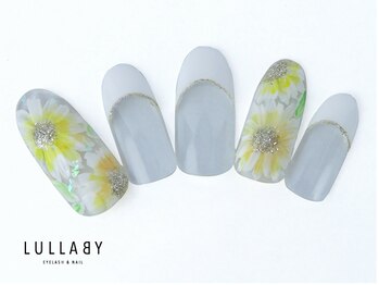 ララバイ 立川北口店(LULLABY)/ひまわりネイル