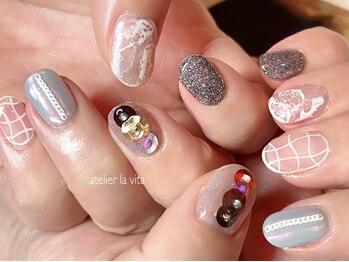 アトリエ ラビータ(atelier la vita)/【定額アート】9000円→7980円☆