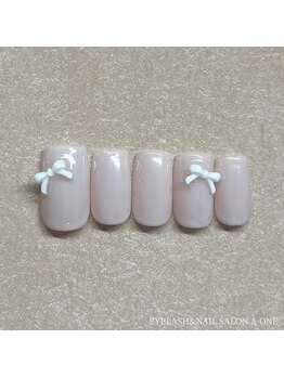 ホワイトリボンデザイン