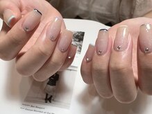 デューネイルスタジオ(dew nail studio)/スキニーフレンチ