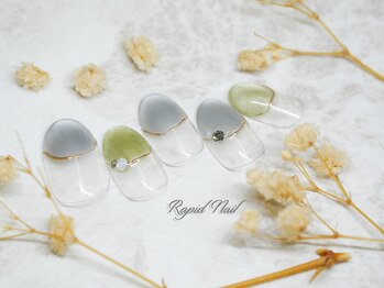 ラピッドネイル 西葛西店/10月の定額デザイン過去作