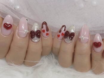 ビユ 大泉店(BIYU)/バレンタインネイル