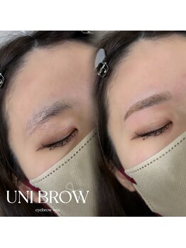 ユニブロウ 四条烏丸河原町(UNI BROW)/[河原町]アイブロウ眉毛WAX脱毛