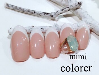 ミミクロレ(MiMi colorer)/フレンチネイル